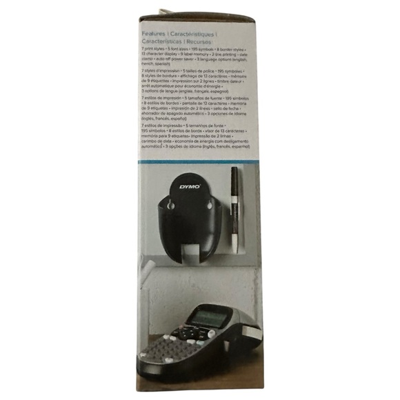 NEW Dymo LetraTag 100H+ Handheld Label Maker New in Box with 3 Label Cassettes - Picture 4 of 4